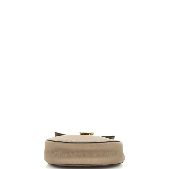 Chloe Drew Crossbody Bag Leather Small Neutral - Picture 4 of 7